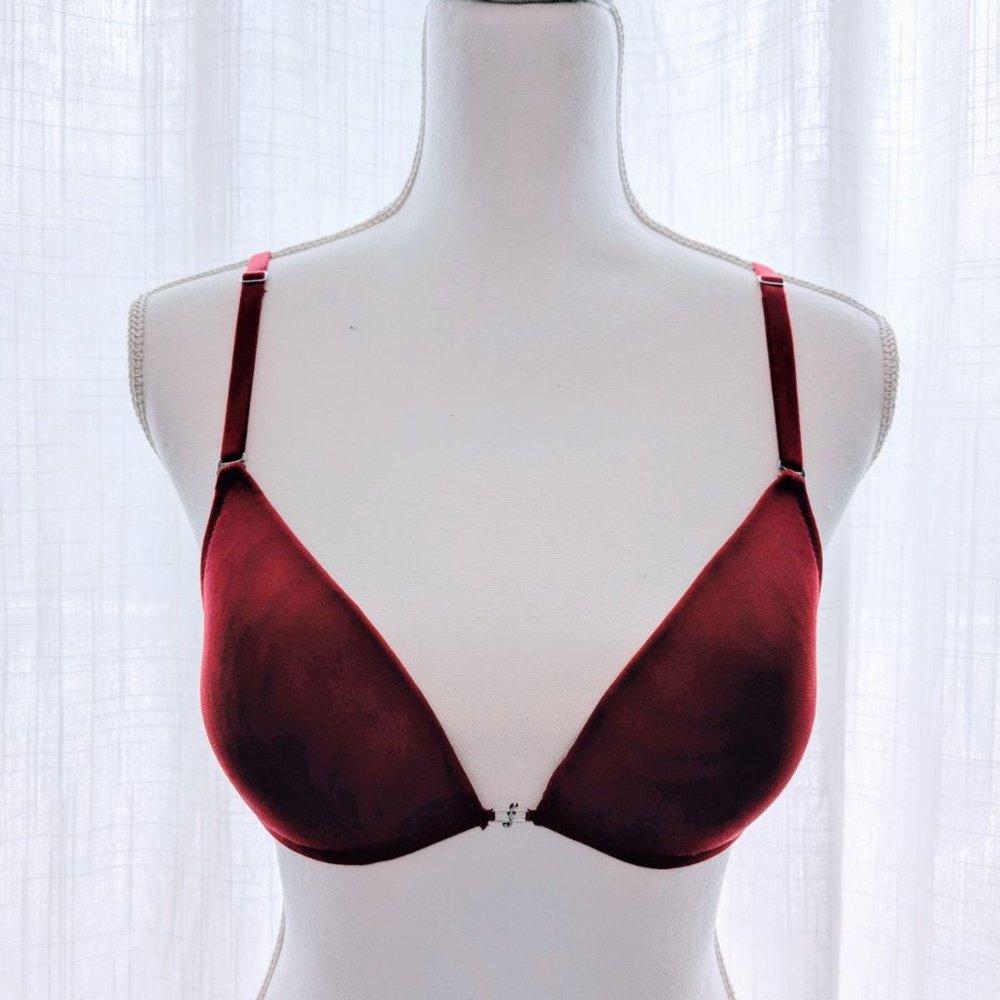 Fredericks of Hollywood Red Bra 32C